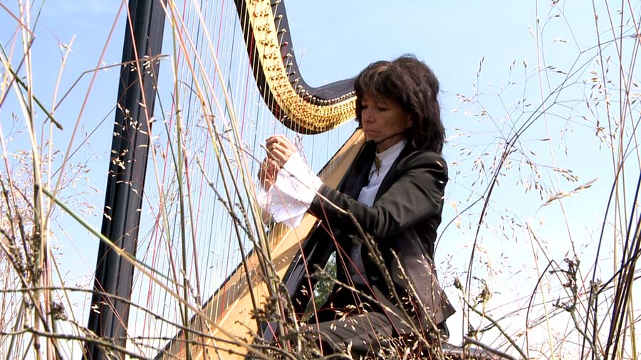 Uitvaart muziek gespeeld